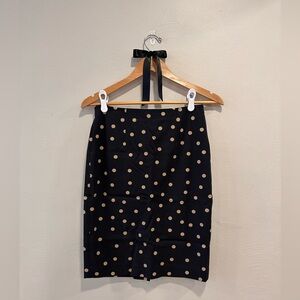 Ann Taylor Polka Dot Pencil Skirt